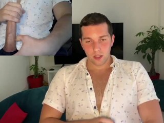 Double cam edging and dirty talk french and_english (big cumshot)