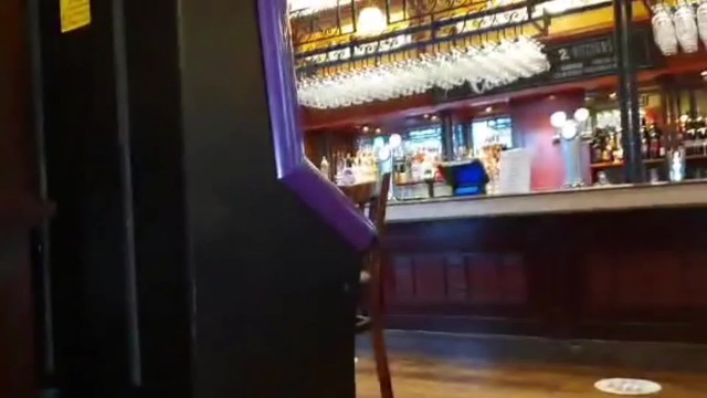 Teasing Latina in Public Flashing Tits and Pussy Slip Through Loose Shorts in a Restaurant 20