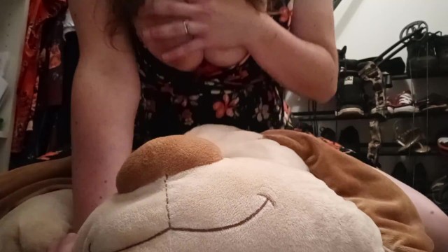 Secretly humping my stuffed animal in my closet 6