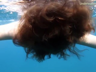 Tenerife underwater swimming hotginger