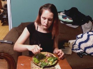 Custom Commission - Ignored_Facial While Eating