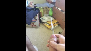 Balls Were Filled With Boy Cums On The Floor