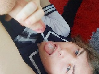 Cumming In My Own Mouth And Showing Off My Japanese Schoolgirl Uniform (Uncensored)