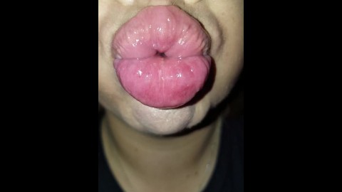 Porn huge lips Huge Clit