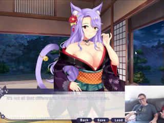 Sexy Neko-Nurse Catgirl Kiara And My Ara Ara Adventure Ep.2 Funny Gameplay Commentary