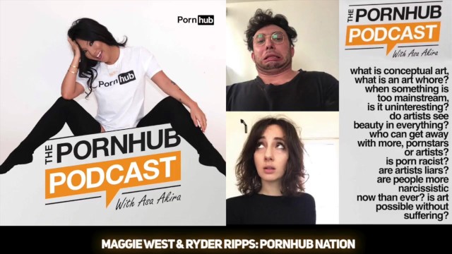Pornstar;Behind The Scenes thepornhubpodcast, mom, mother, maggie-west, ryder-ripps, asa-akira, japanese, tattoo, skinny