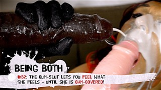 Dildo #32 Trailer-The Domina Cum-Slut Allows You To FEEL What She Is Feeling Until She Is Cum-Covered Beingboth