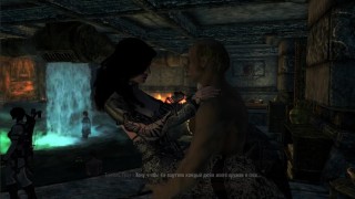 Skyrim In A Pirate Tavern Yennefer Witcher Works As A Whore