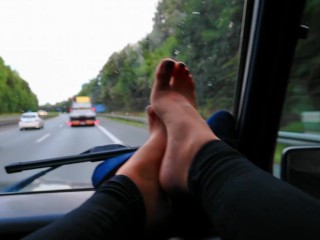 Pov Car Stockings - Sweaty Nylon Feet Porn Videos - fuqqt.com