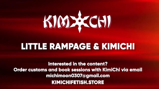 Little Rampage Versus Kim Chi - Competitive Submission Catfight Female Wrestling Fighting