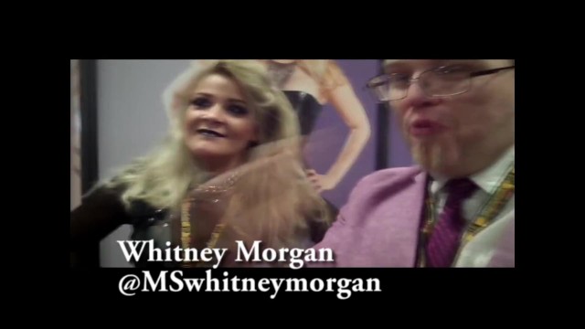 Whitney Morgan with Jiggy Jaguar Exxxotica Expo 2018 Denver Co 16