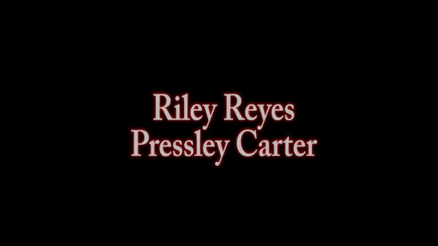 Tongue Fucking Riley Reyes  - Pressley Carter, Riley Reyes