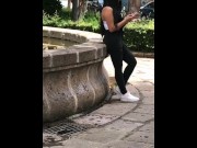 MONEY for SEX,Mexican Teen on Streets is Waiting for Her Boyfriend and I Pay Her! ASS IN PUBLIC.VOL2