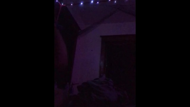 chunky girl plays with pussy in the dark loud orgasm 49