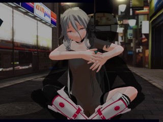 3D HENTAI Vocaloid IA OutdoorFuck andCum
