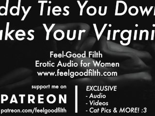 Daddy Ties You Down & Takes You Aftercare(Erotic Audio for_Women)