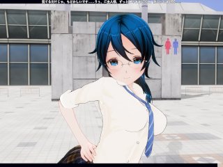 3D Hentai Schoolgirl And Her Wanted To Suck My Dick After Lesbian Games