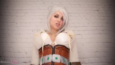 CIRI-OUSLY HORNY FOR GERALT (The Witcher cosplay virtual sex non-nude)