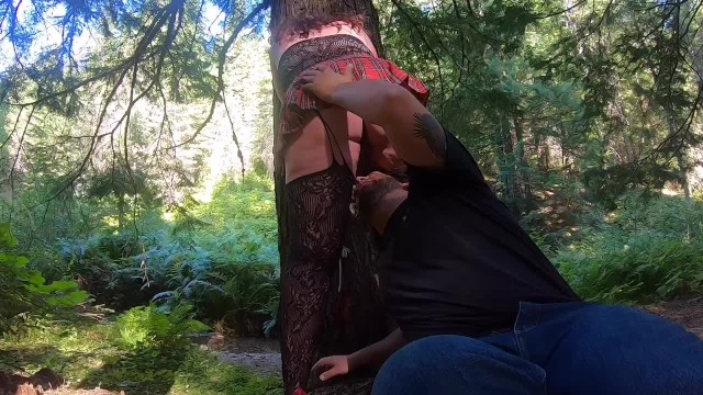 Teaser.. milf let’s me tie her up in the woods, eat her out and fuck her.. 1