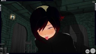 Basement Ruby Rose 3D HENTAI Fucks In The Basement And Performs Ahegao
