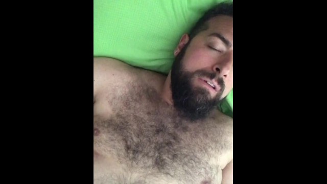 640px x 360px - Big Horny Bearded Italian Bear with Hairy Chest Strokes his Body -  Pornhub.com