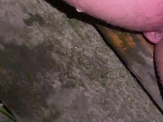 Sitting On My Backyard Steps Squirting