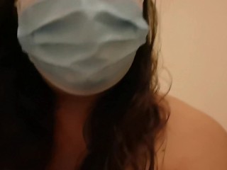 Solo amateur pinay MelanieQuezon big cock_worship with_face mask