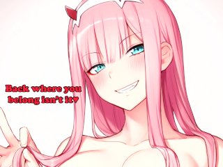 Zero Two Sits on Your Face (Zero Two JOI)(Breathplay, Light Femdom, Facesitting, TwoEndings)