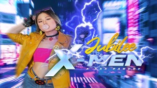 Teen 18 Lulu Chu A Teen Asian Beauty Stars As X-Men JUBILEE And Demonstrates Her Superpowers