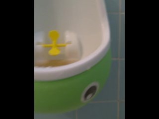 Urine Fetish Princess Potty Training Boy Urinal Toy_Aim Play!:Girl Stands_to Pee Foamy Yellow Piss