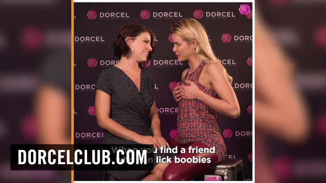 DORCEL INTERVIEW - Adriana Chechik and Cherry Kiss - Adriana Chechik, Cherry Kiss