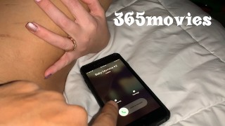 Talking To My Baby Getting my Dick Sucked By My Side Hoe (cheating on the phone) 