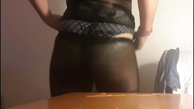 Juicy Lucy Sissy Splooshing For Goddess THICC British Booty 3