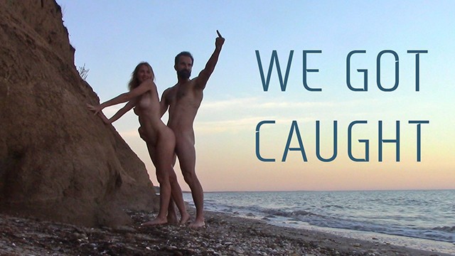 Public Sex on the Beach - WE GOT CAUGHT! - Pornhub.com