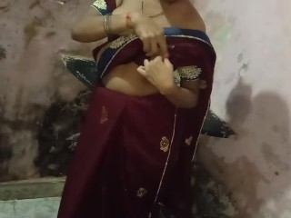 Indian_girl saree sex with_boyfriend at home