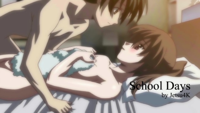 School Days Game - BIG Film [2d Hentai, 4K A.I. Upscaled, Uncensored] -  Pornhub.com
