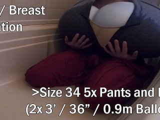 Wwm - 5X Shirt And Sports Bra Inflation