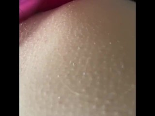 Horny_teen stoner fucking herself hard with friends toy.LOUD QUALITY AUDIO.