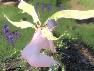 Fairy Elf Aerin Gets Fucked_By Spriggan Monster In The Woods