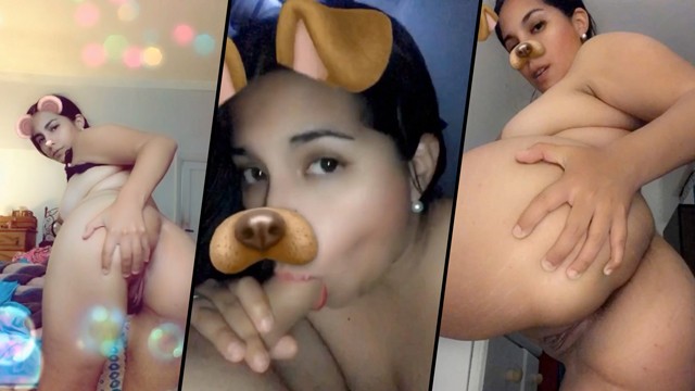 Nude Latin Couple - Latina Slut Sucks Dick and Posts Snap Nudes while Spreading her Wet Pussy -  Pornhub.com