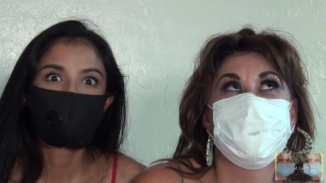 Eyelashes Fluttering and Smoking Through Our Masks During Covid 1