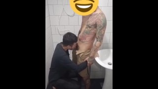 Sucking With A Tattooed Pal