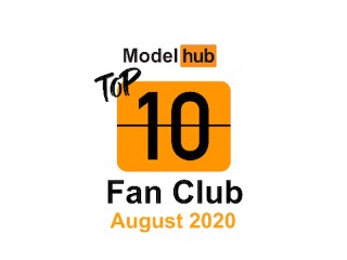Screen Capture of Video Titled: Top Fan Clubs of August 2020 - Pornhub Model Program