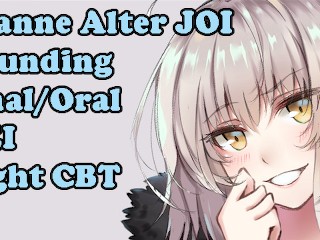 Jeanne makes you face the consequences Part 1(Jeanne FGO Hentai JOI)(Sounding, Assplay, CEI, Femdom)