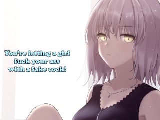 Jeanne makes you face the consequences Part 1(Jeanne FGO Hentai JOI)(Sounding, Assplay,CEI, Femdom)