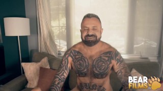 BEARFILMS Inked Kitten Bear Rimmed and Pounded By Daddy