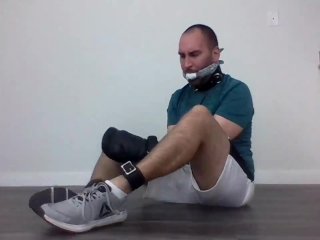 Pigtied Collared And Cleave Gagged