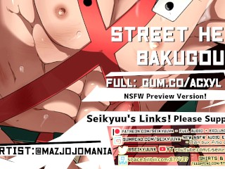 Stupid Hard Street Hero Bakugou! [My Hero Academia ASMR] (Art_by: mazjojomania)