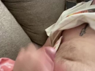 Fantasizing tatted boy masterbating_jerking off raw_things about wet vagina and bubble asses rubbing