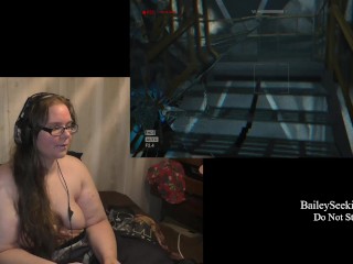 Naked with Vibrator Outlast Play Through part 6